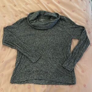 Loft Turtleneck Gray Sweater - Size small